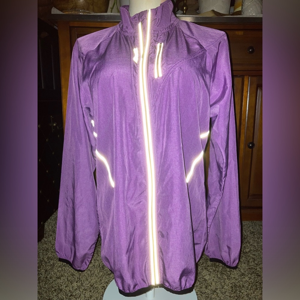 Reebok light reflective windbreaker